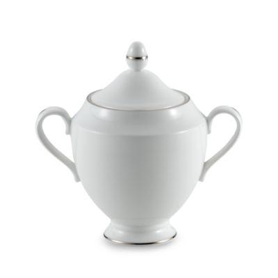 Wedgwood® Signet Platinum Covered Sugar Bowl