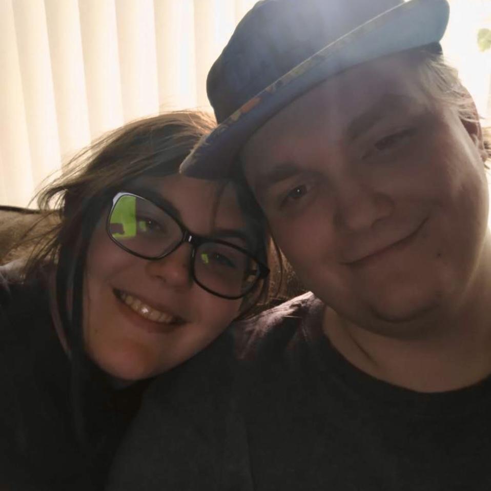 Happy couple.