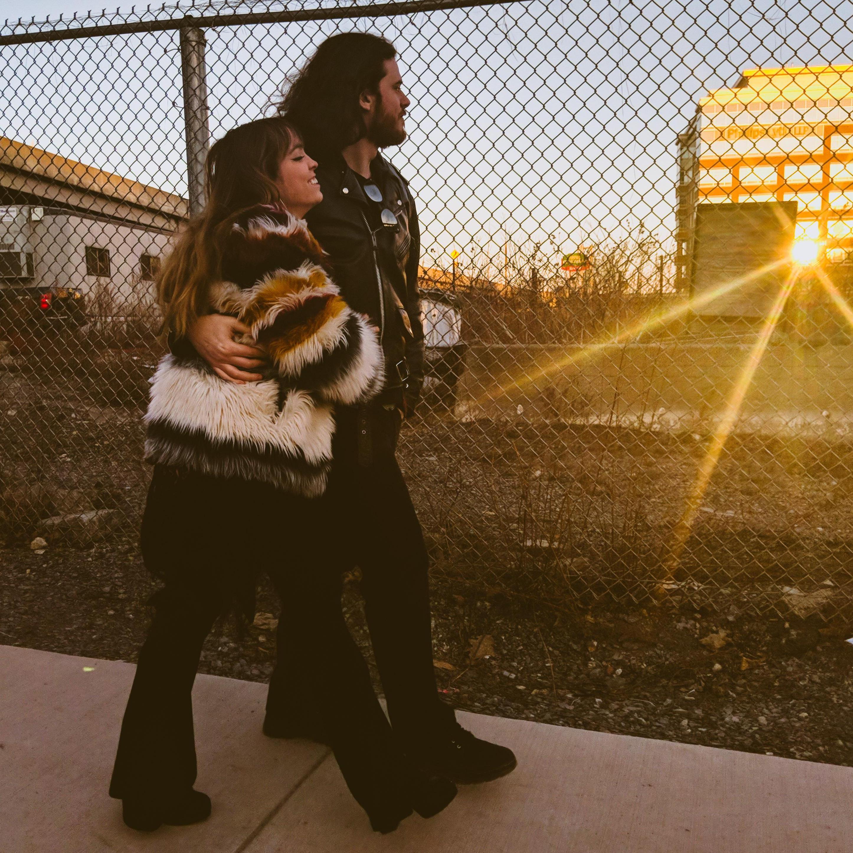 On the way to see Fleetwood Mac in Buffalo.