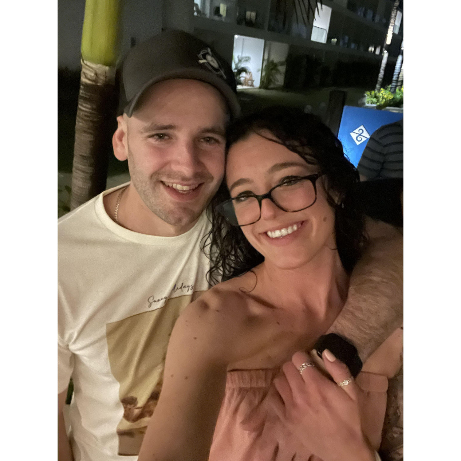 Our first photo together :)