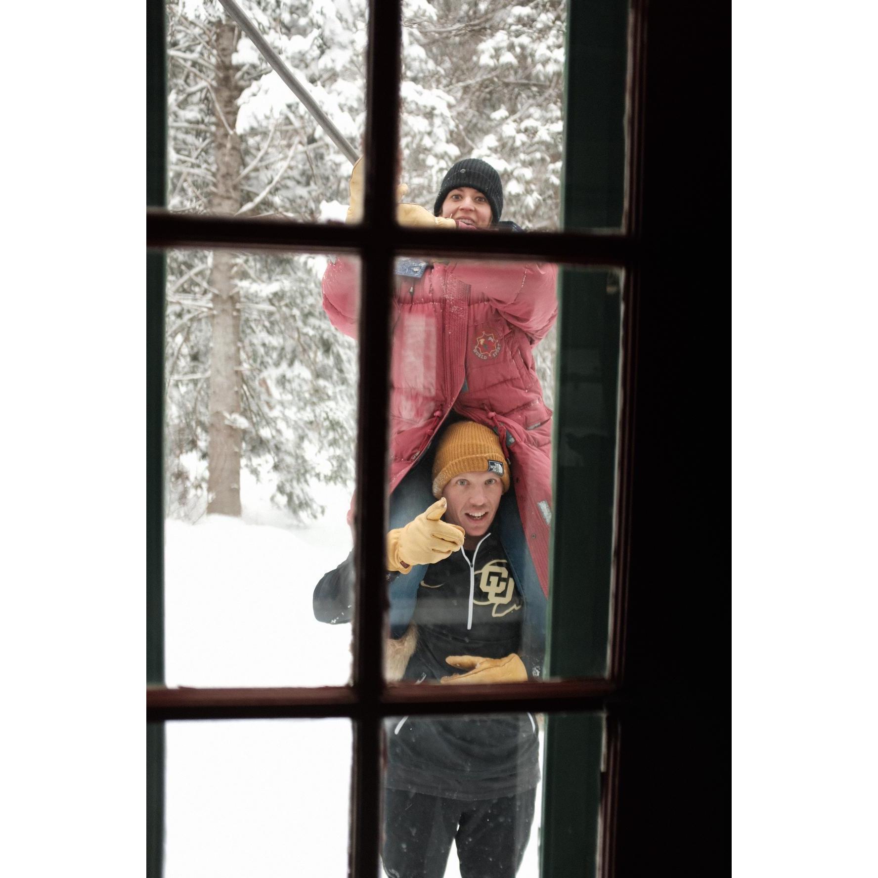 Snow in Maine
