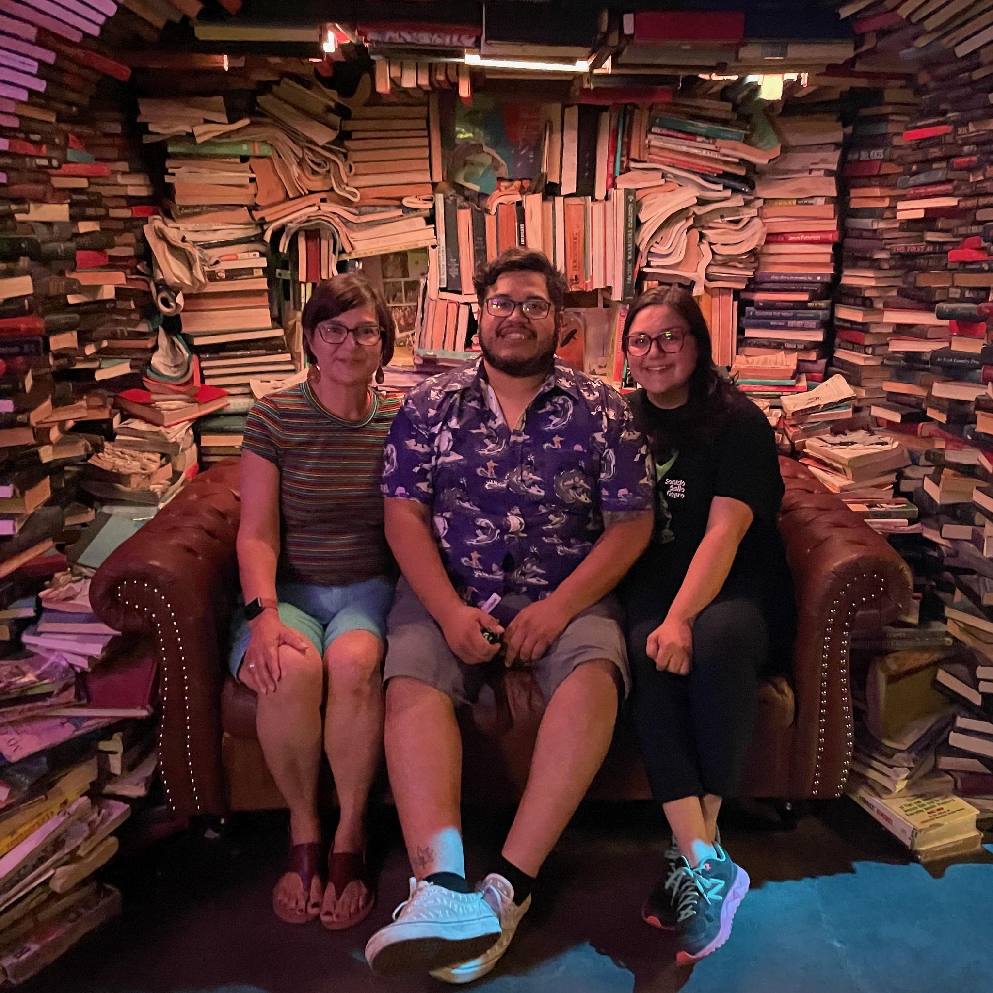 Meow Wolf Denver with Mandy's Mom Emma, July 2024