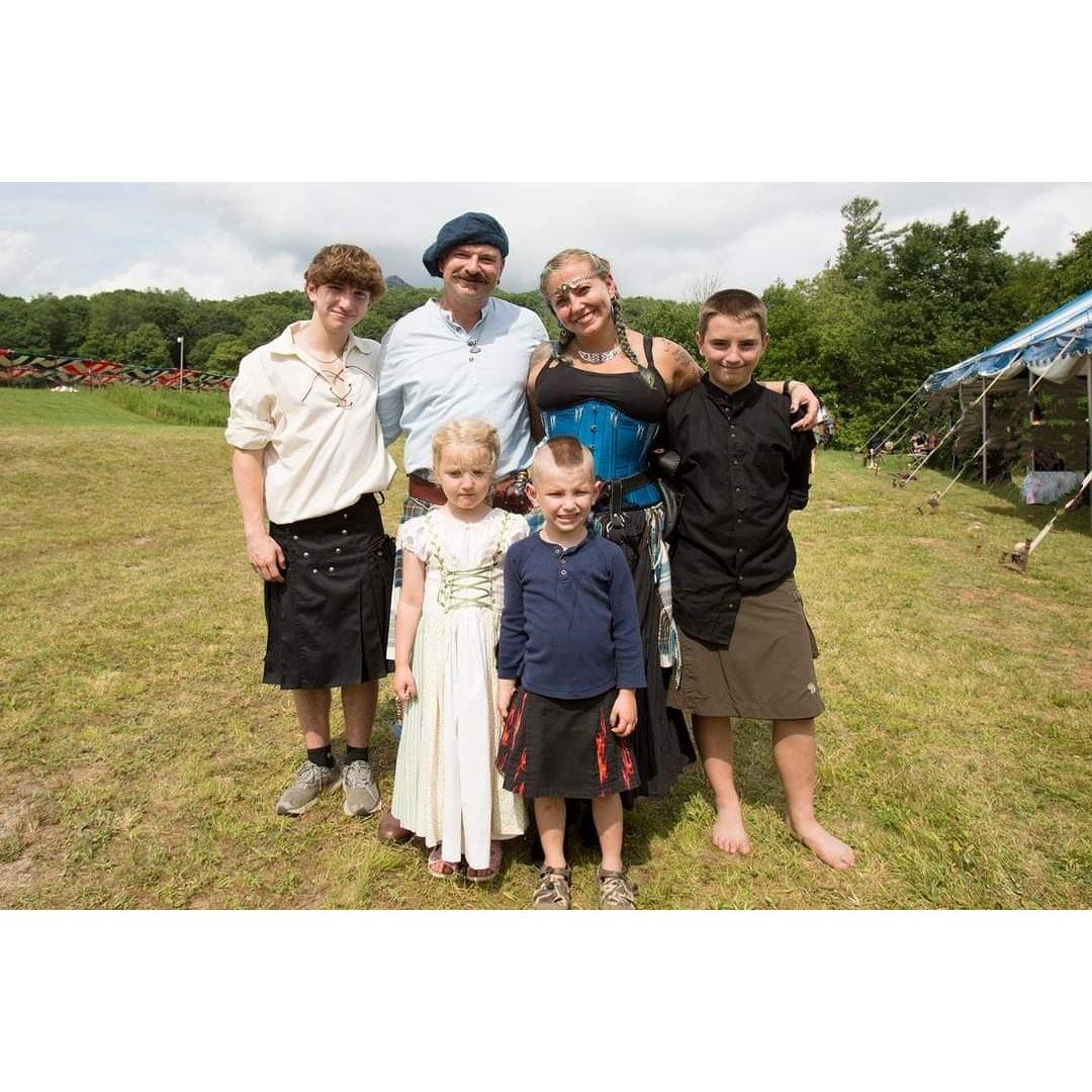We look forward to seeing you! 💙🧡 This photo is at the reception area a couple of years ago. (This is how we dressed to attend a mountain wedding!)