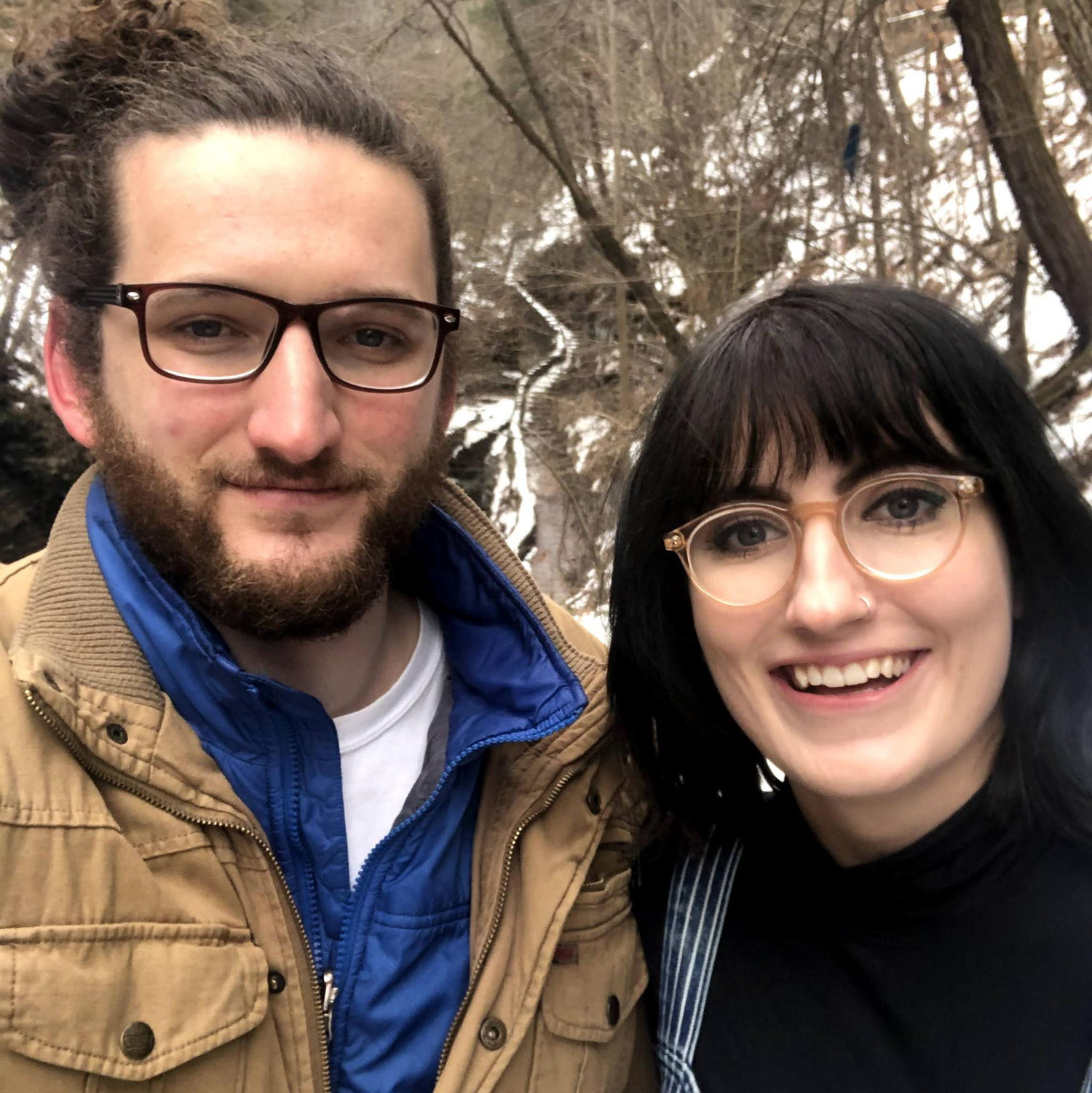Winter walk in Watkins Glenn