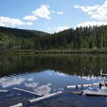Rainbow Lake and Peaks Trailhead