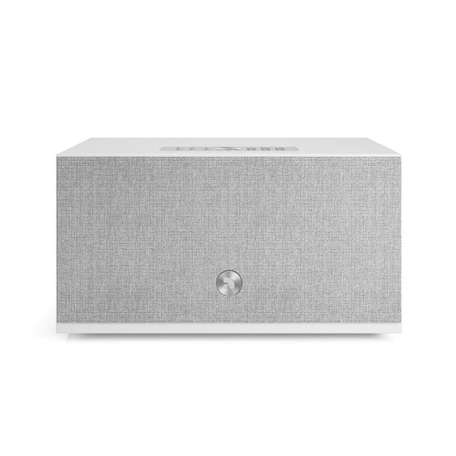 Audio Pro C10 MKII Wireless Speaker, WiiM Edition | High-Fidelity Sound, Multi-Room, Bluetooth, Wi-Fi | Compatible with AirPlay 2, Google Cast, Siri, WiiM Home App, Stream Spotify, TIDAL & More, White