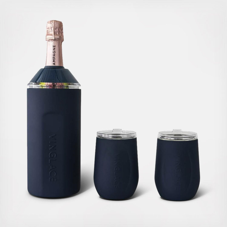 VINGLACÉ, Wine 3-Piece Gift Set | Zola