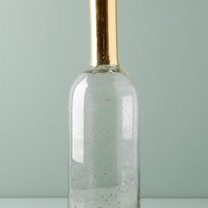 Gilded Bottleneck Vase