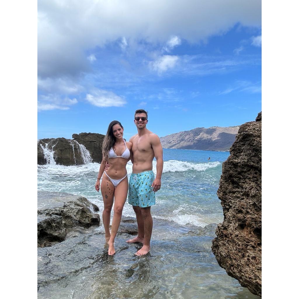 Our first big trip together to Hawaii, we cant wait to go back!