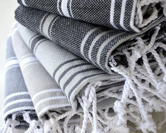 5 Turkish Tea Towels