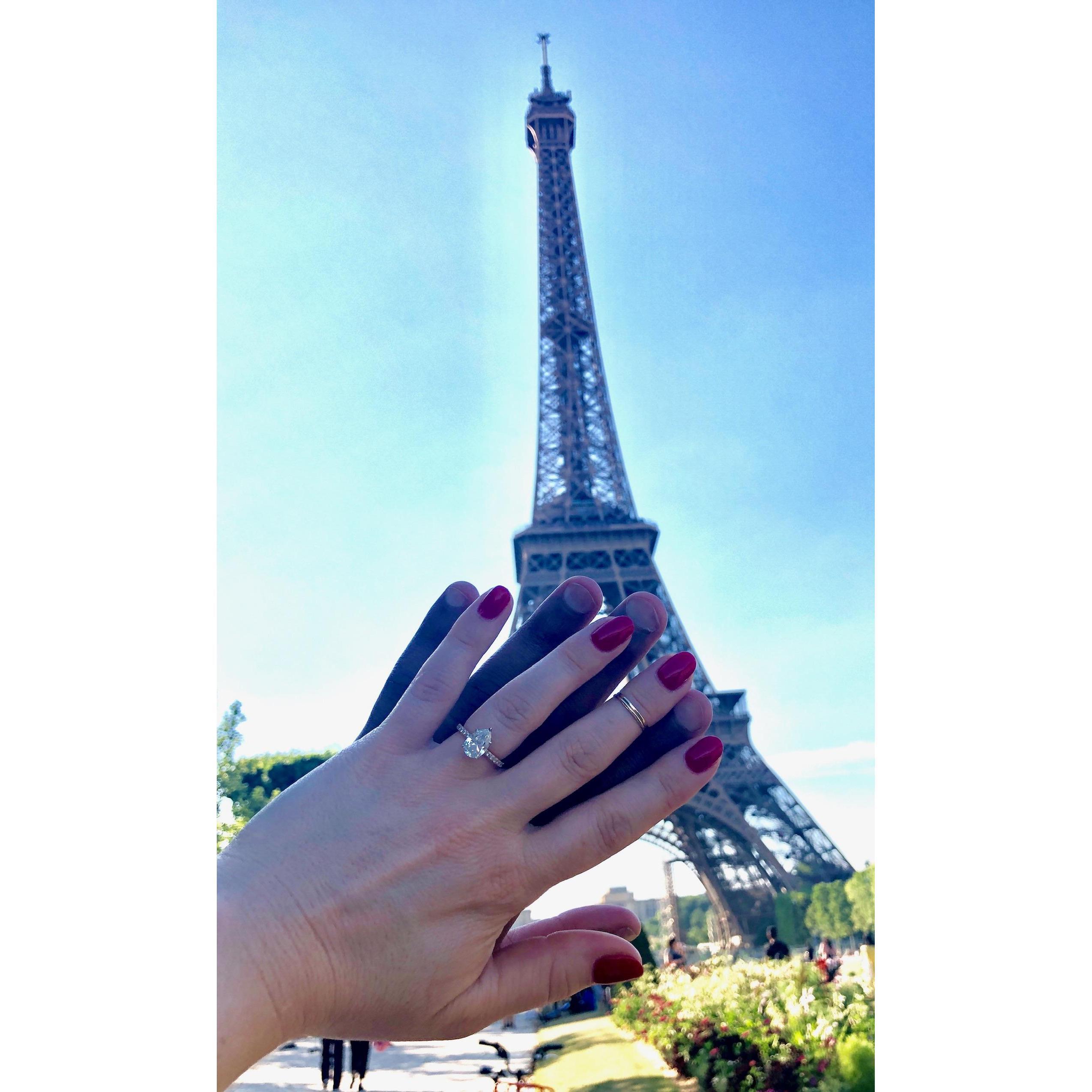 ...And again in Paris. This ring gets lots of airtime!
