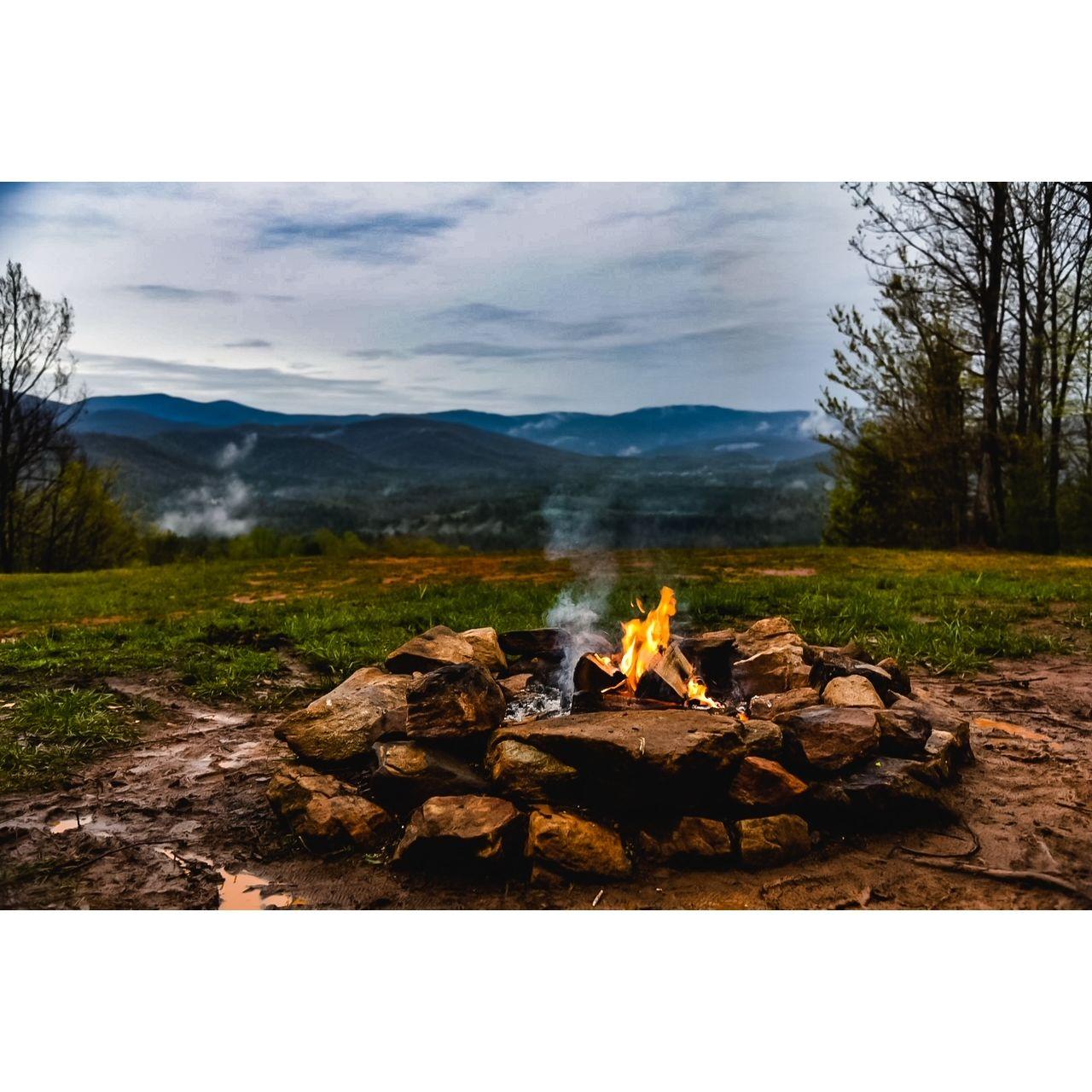 Overlooking Stone Mountain, NC (Tent Camping)