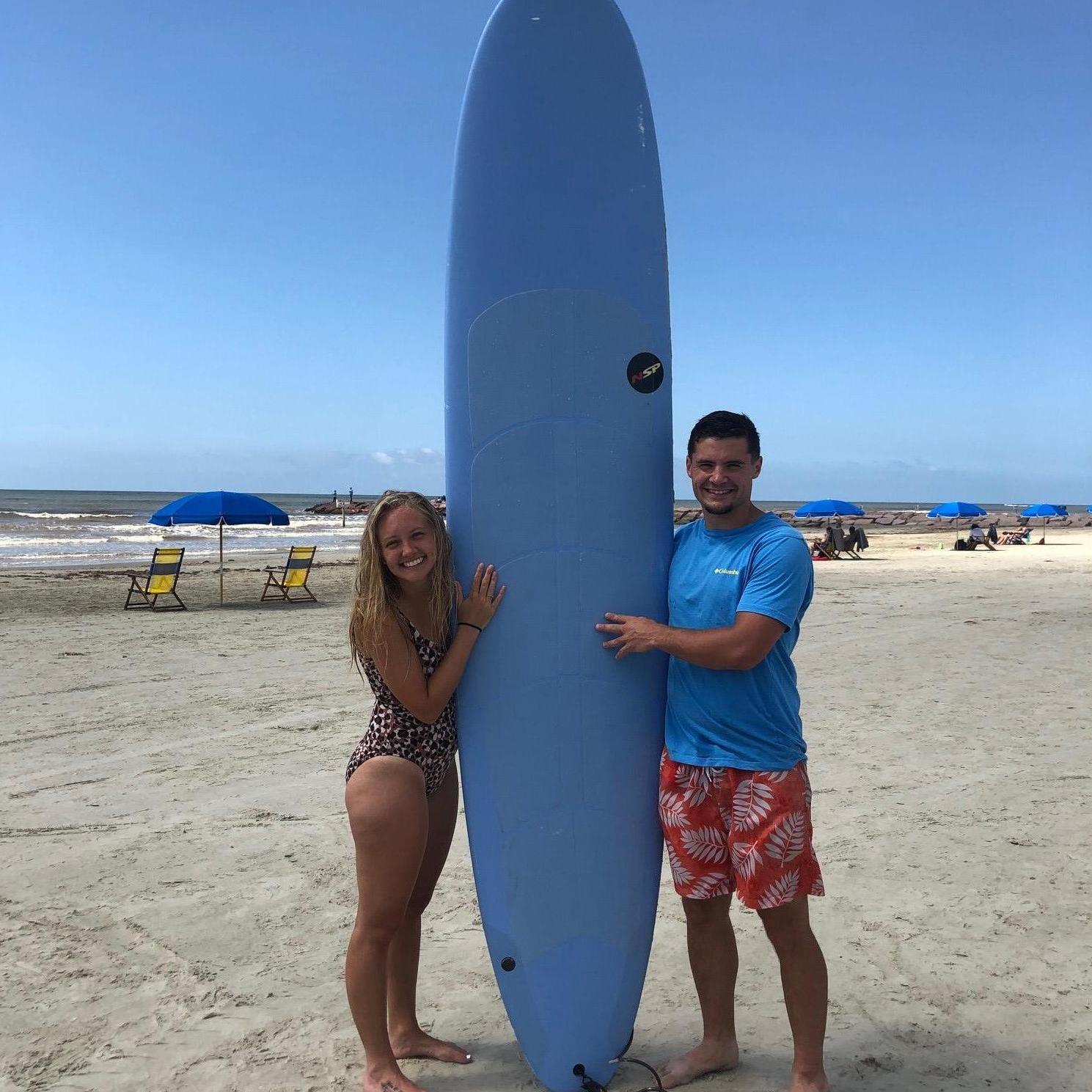 Travis asked Kayla to be his girlfriend in the middle of the ocean on this exciting paddleboard date