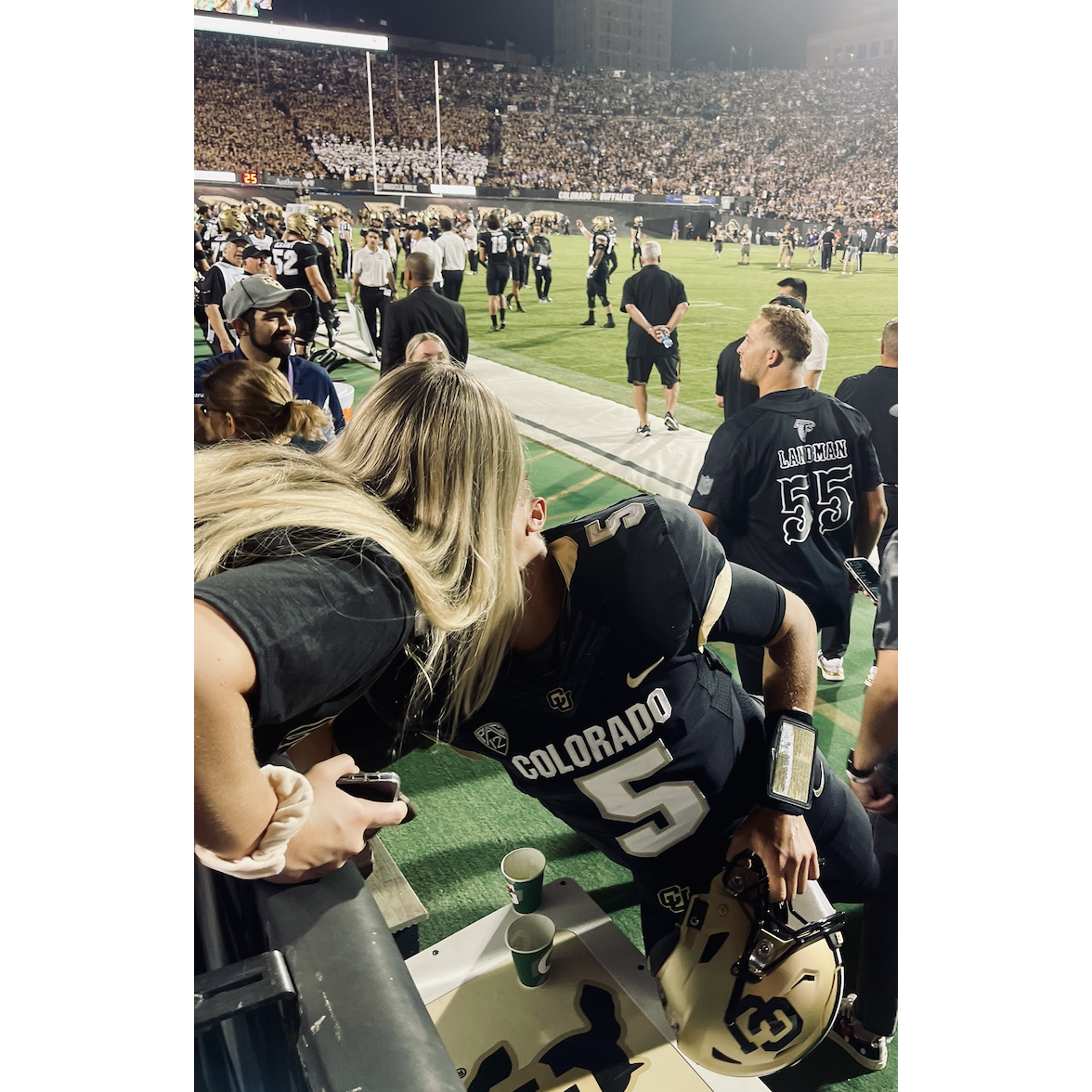 Post Game Smooches at CU Fall 2022