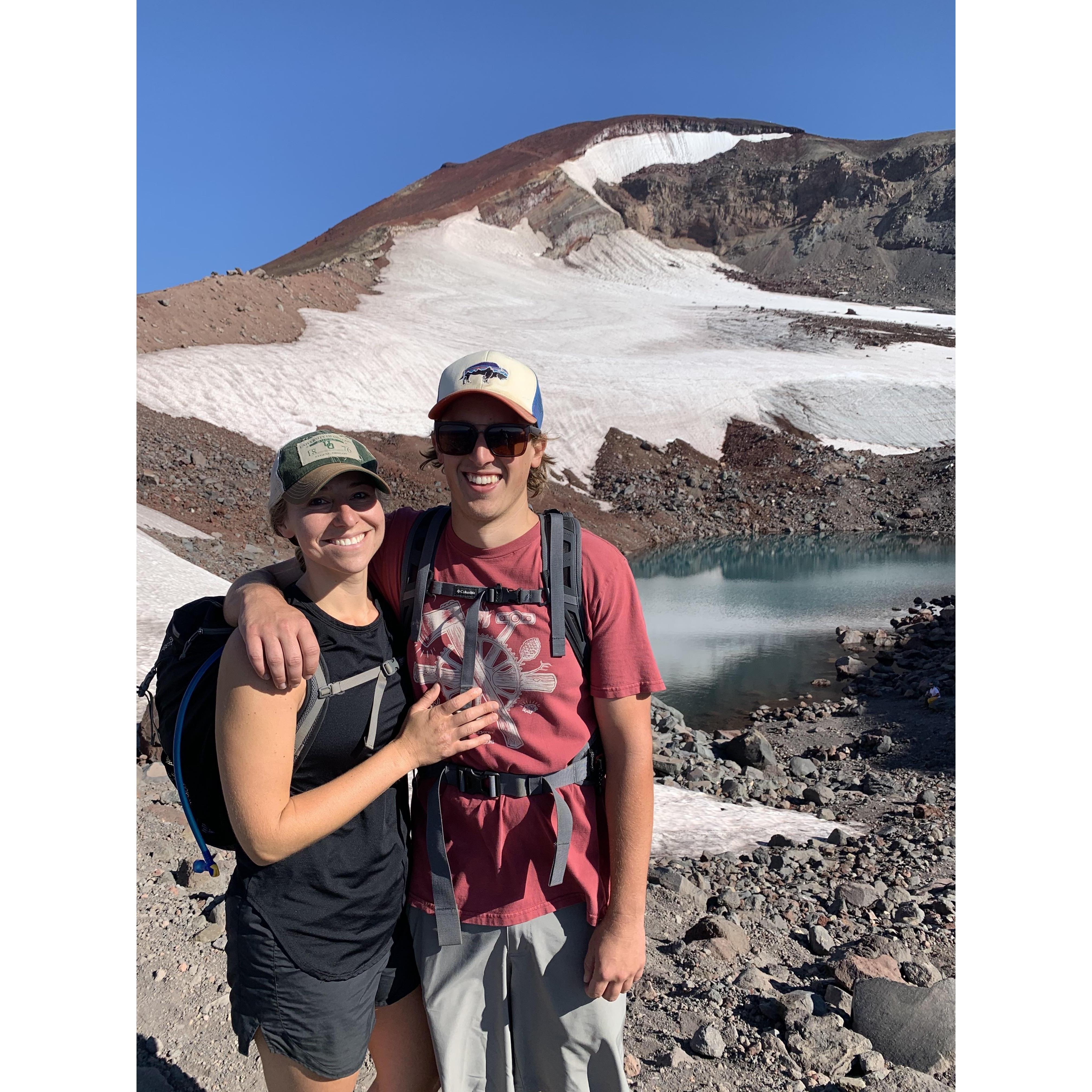 First time summiting South Sister