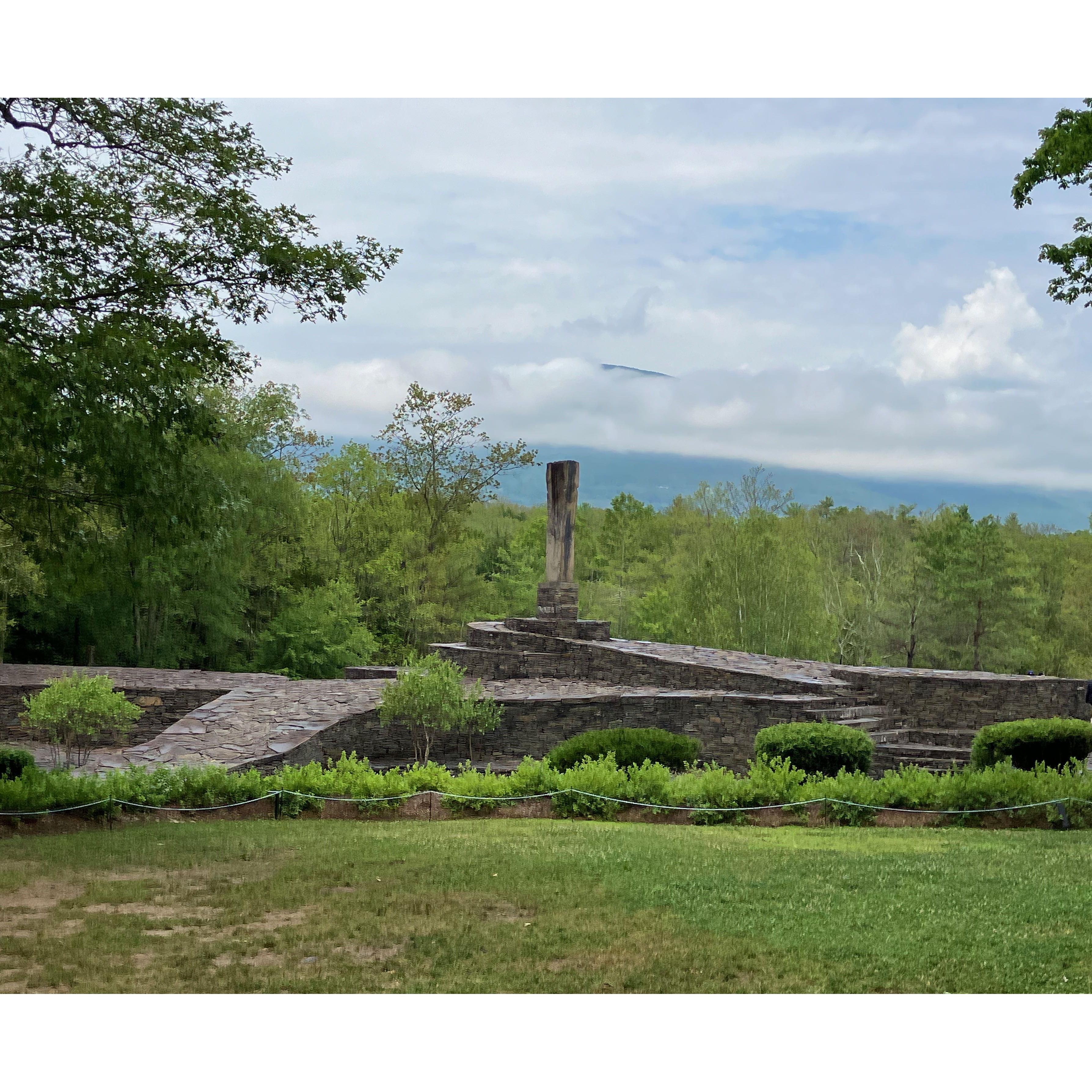 Opus 40, an interesting place to propose