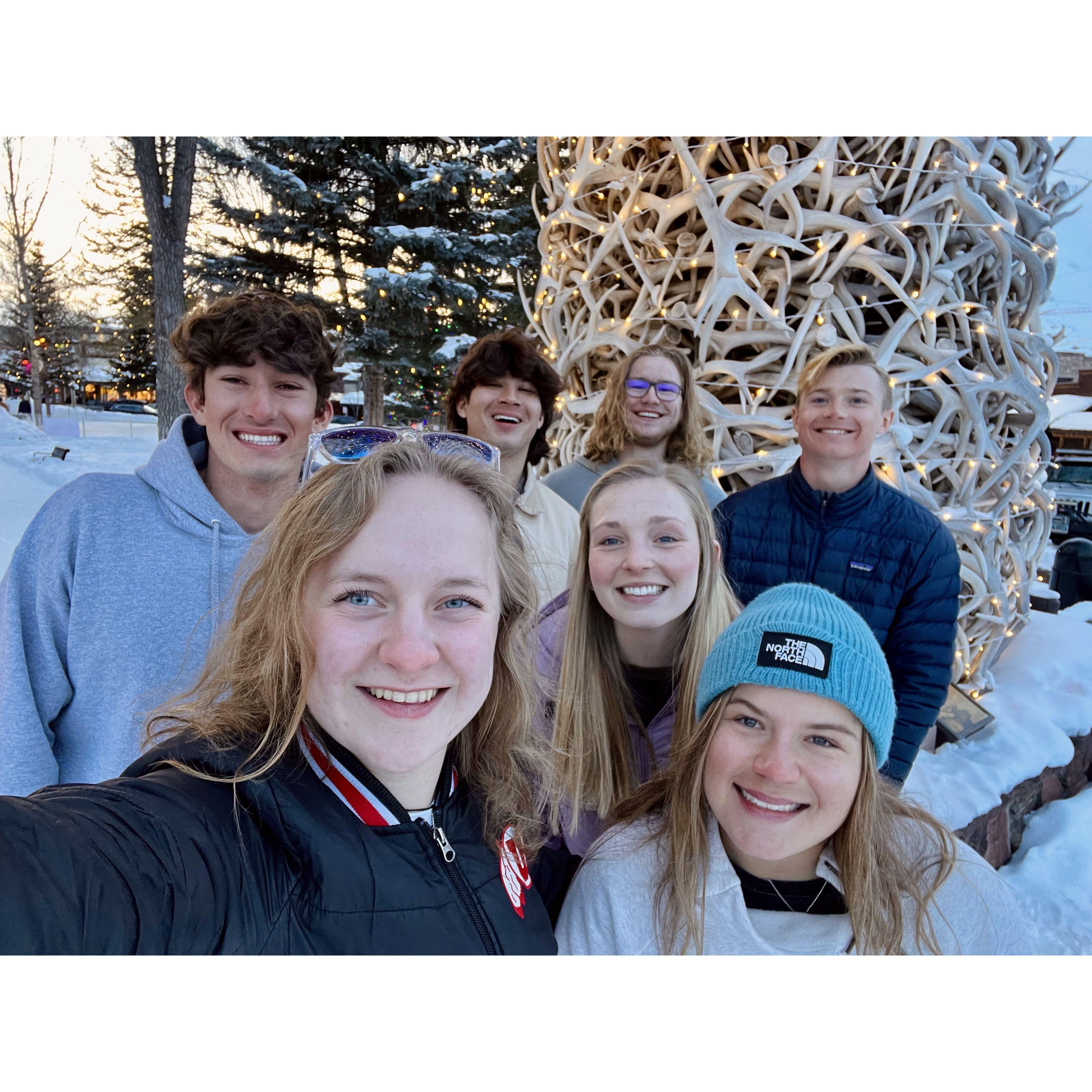Mar 2023. Spring break ski trip to Jackson Hole.