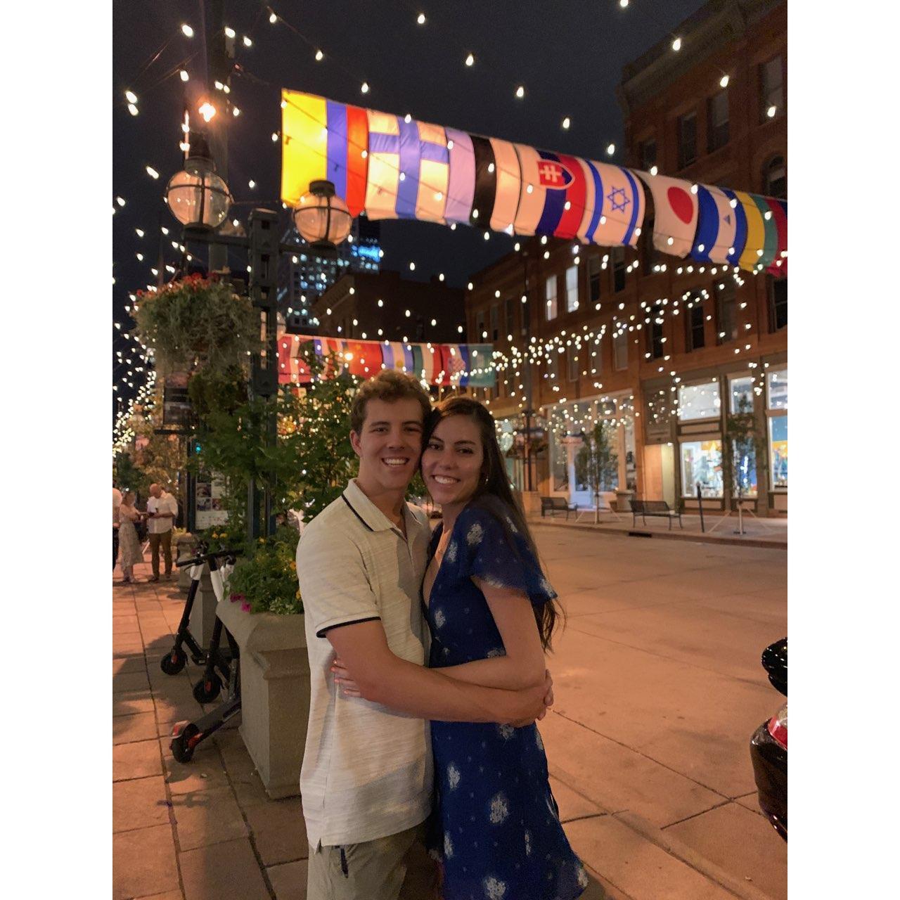 Taylor's 21st birthday, 2019.