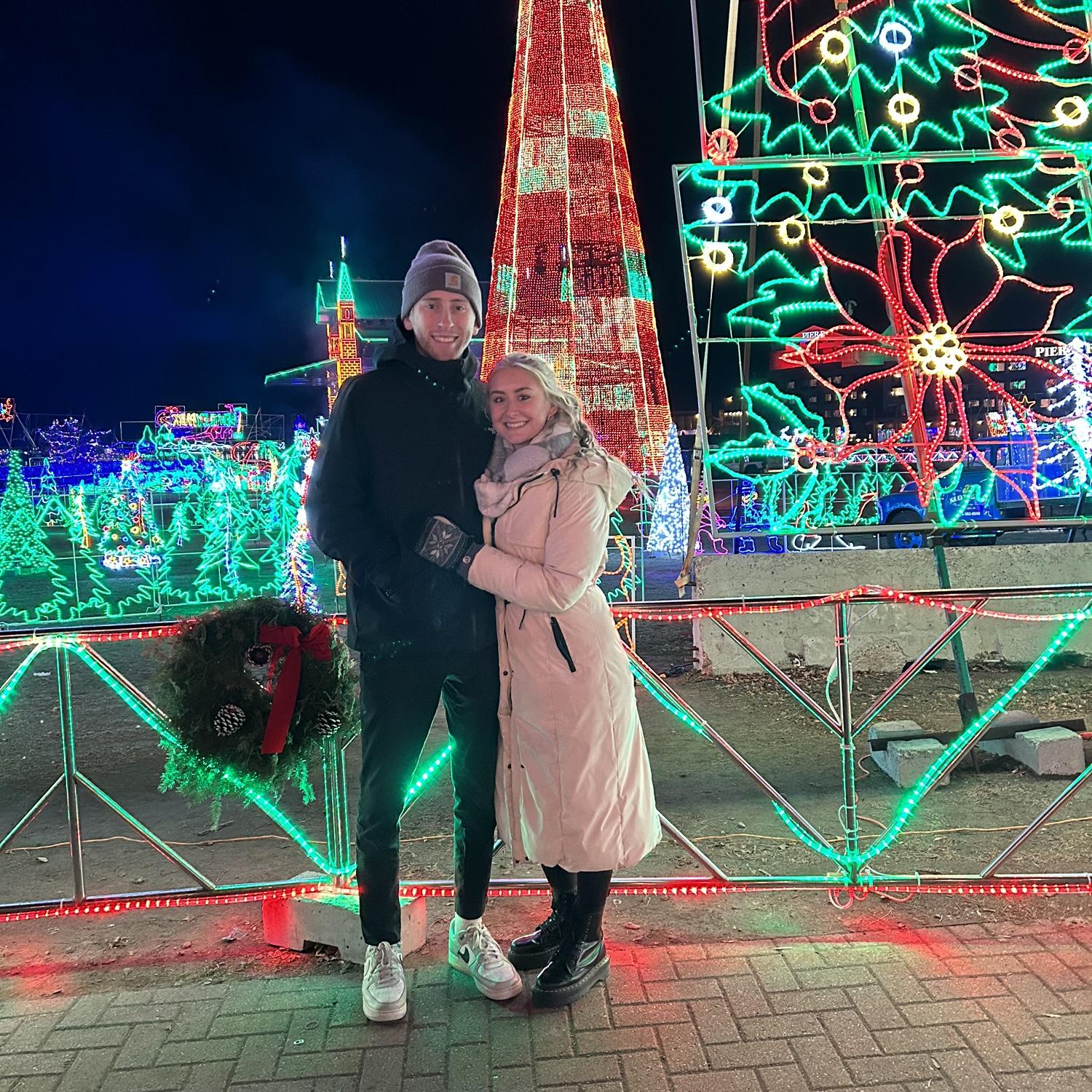 First trip to Duluth for Bentleyville- now to be a tradition!