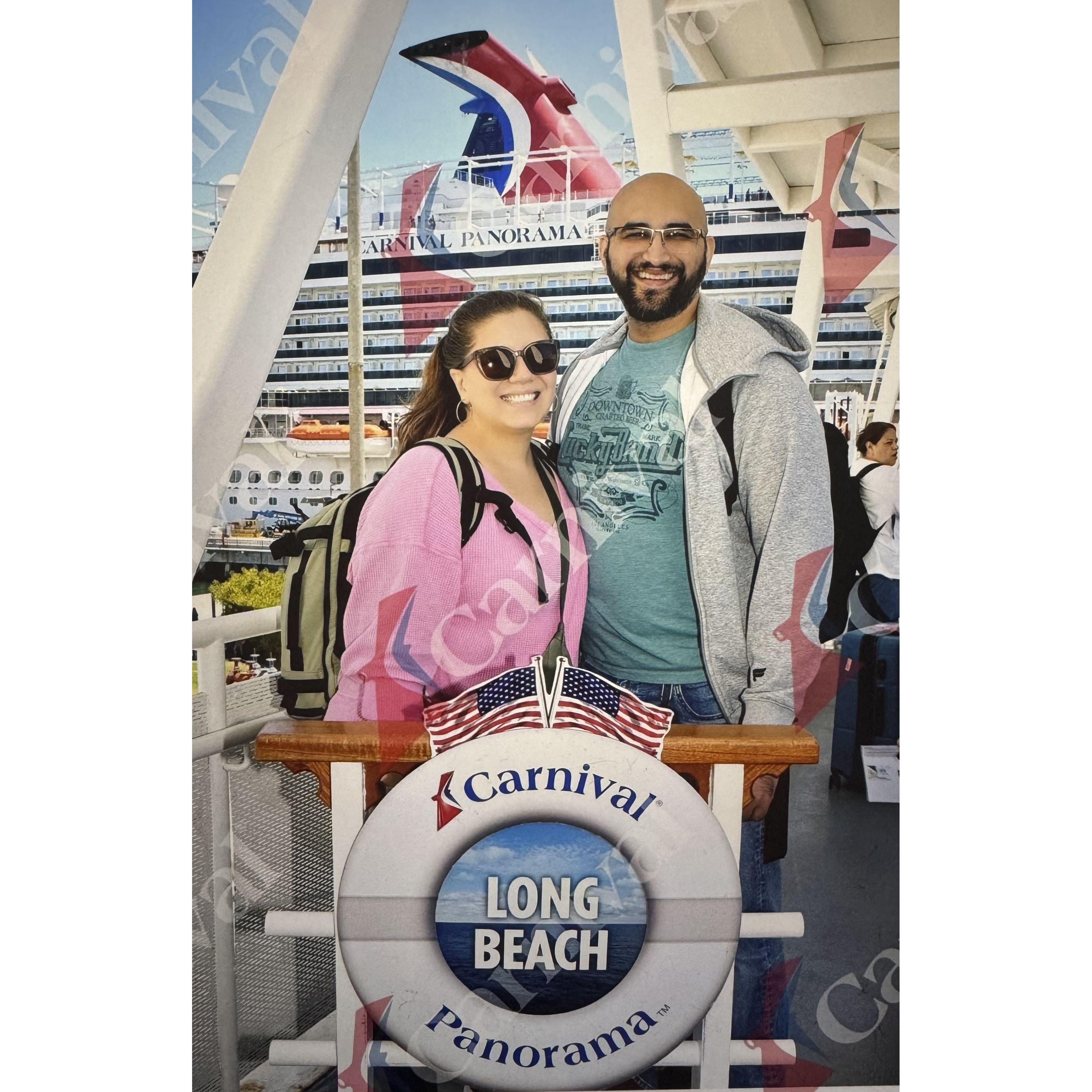 Excited for our first cruise!