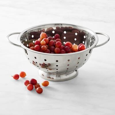 Open Kitchen by Williams Sonoma Stainless-Steel Colanders, Set of 3