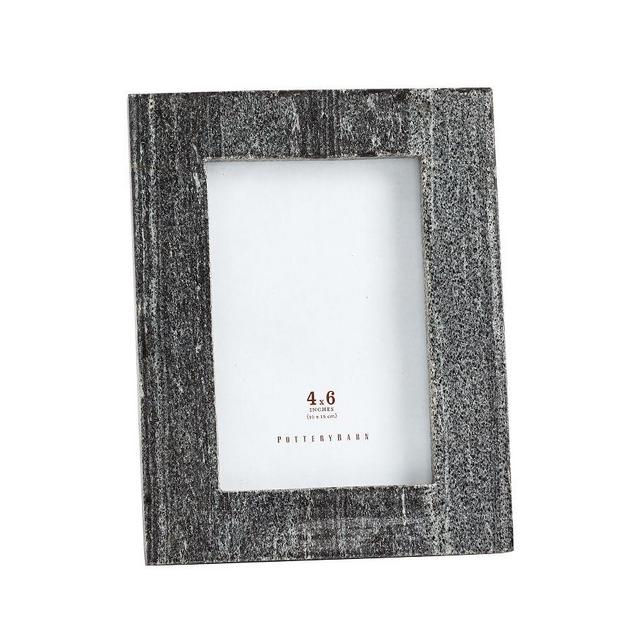 Marble Picture Frame, 4x6 - Black