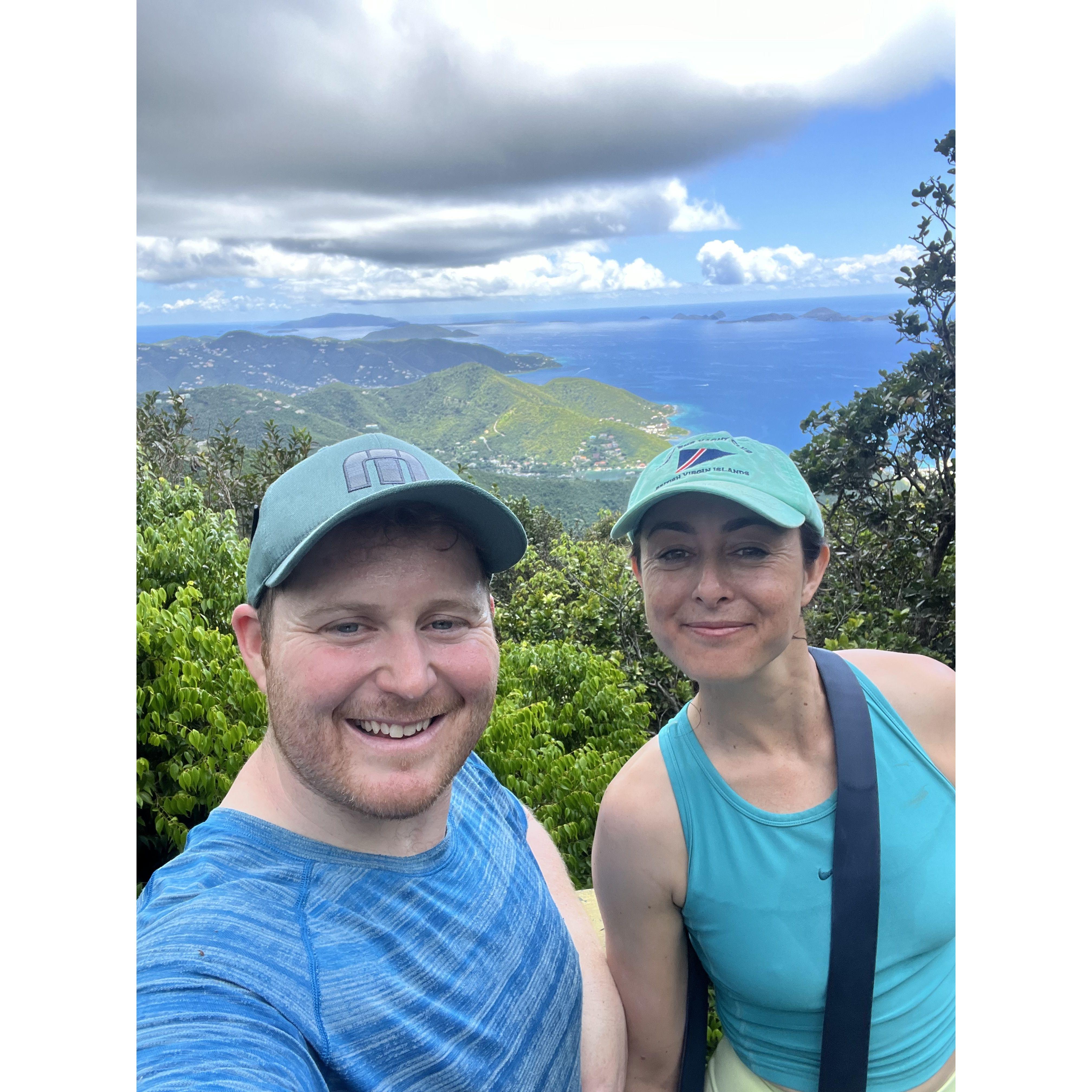 Hiking on Sage Moutain