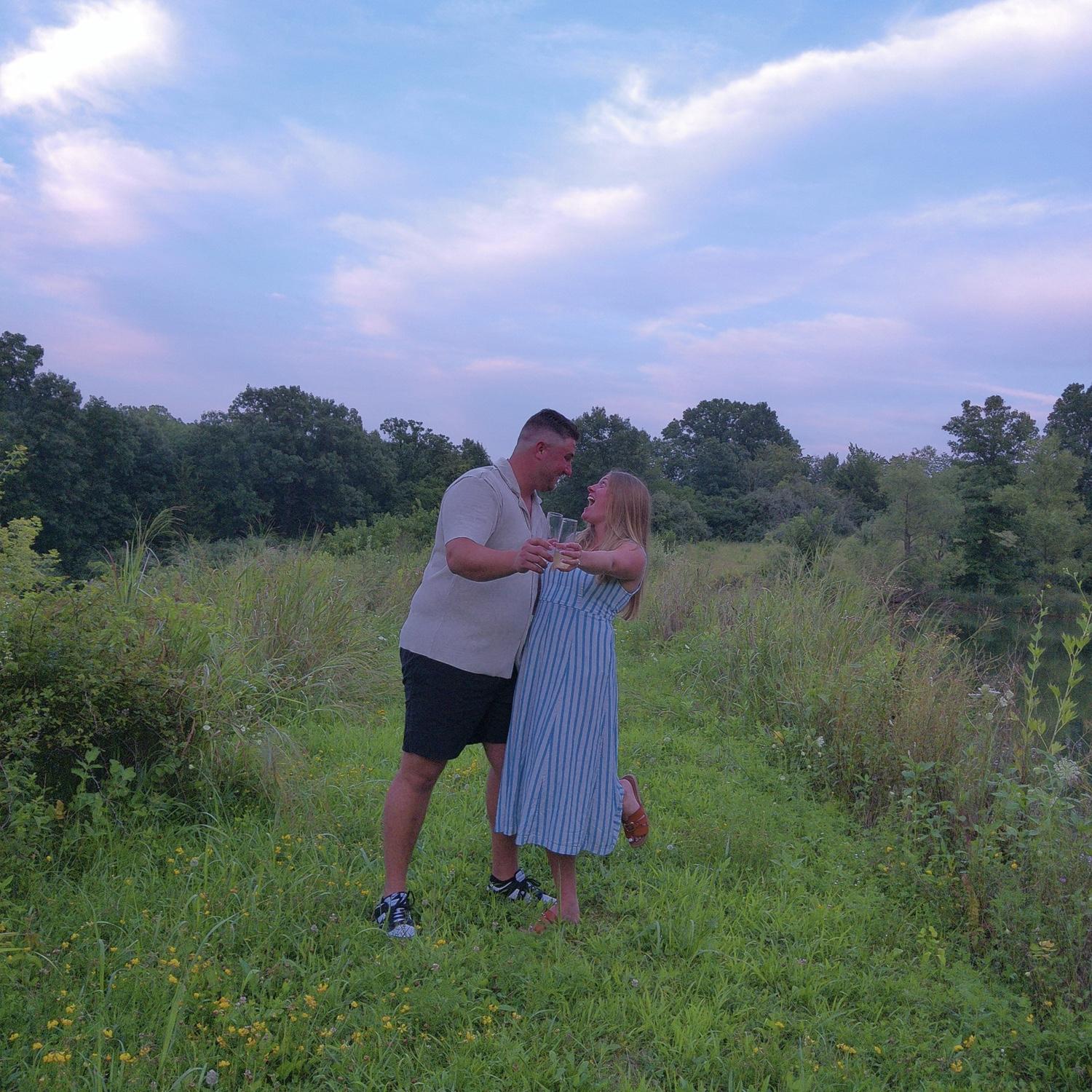 We got Engaged!