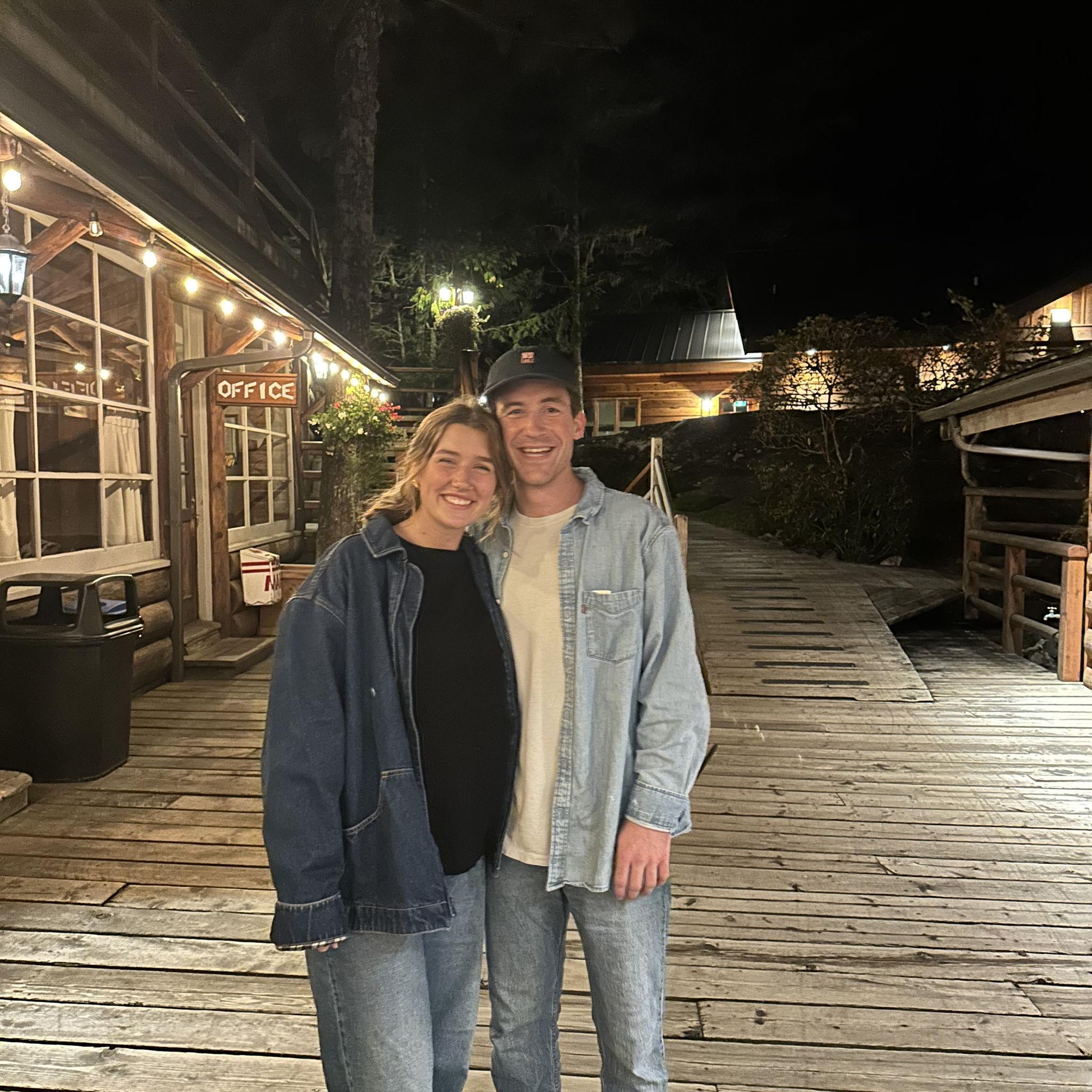 The night after Alex made it official, Canadian Thanksgiving!