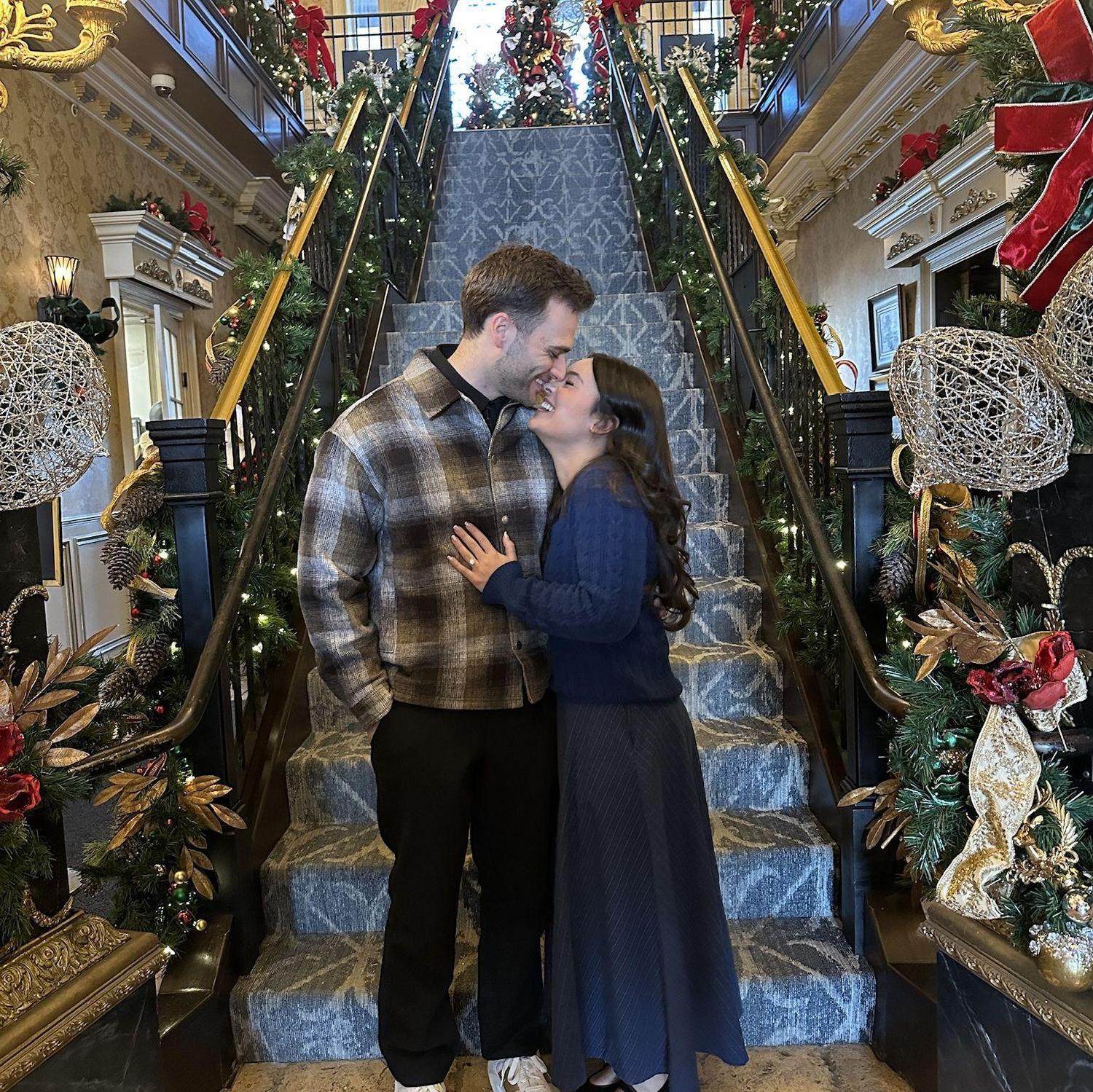 John proposed at The Kentucky Castle!
