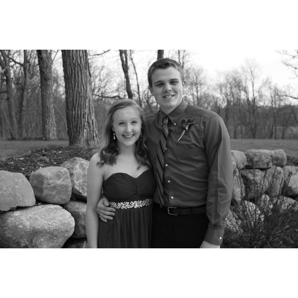 Prom during sophomore year of high school.