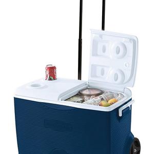 Rubbermaid Ice Chest / Cooler, Blue, 60-quart Wheeled (FG2A9002MODBL)