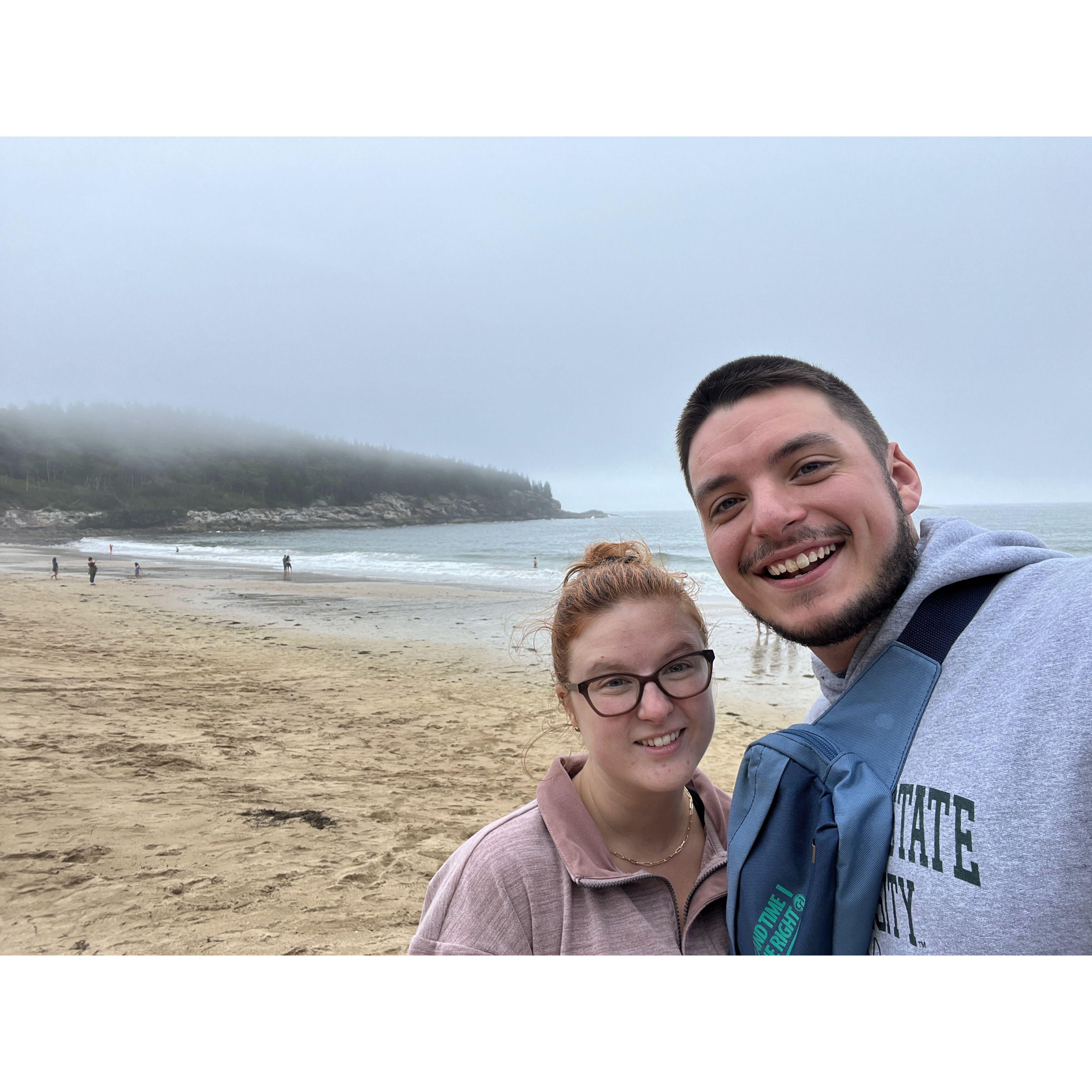 Acadia National Park was our 6 year anniversary trip and probably our all time favorite vacation. Time flies when you're having fun!