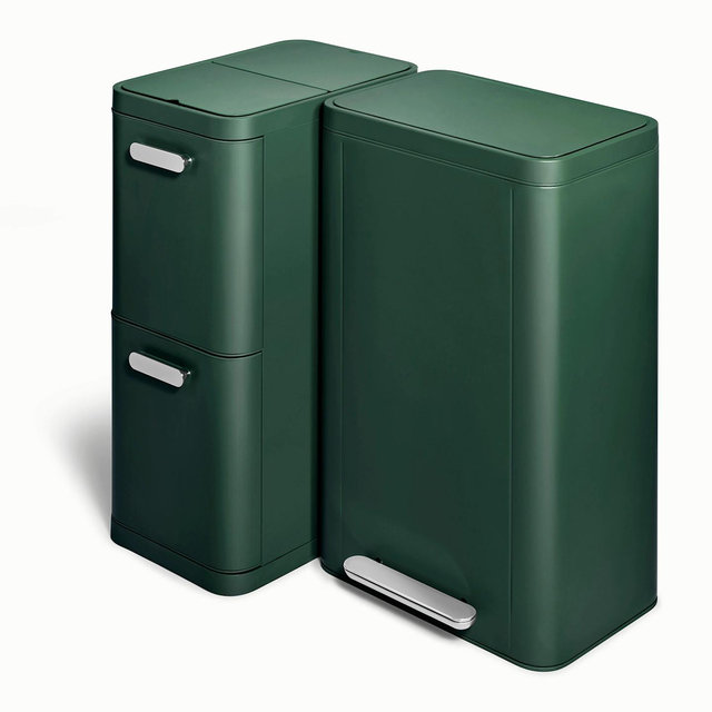 Trash & Recycling Duo (Rectangular)