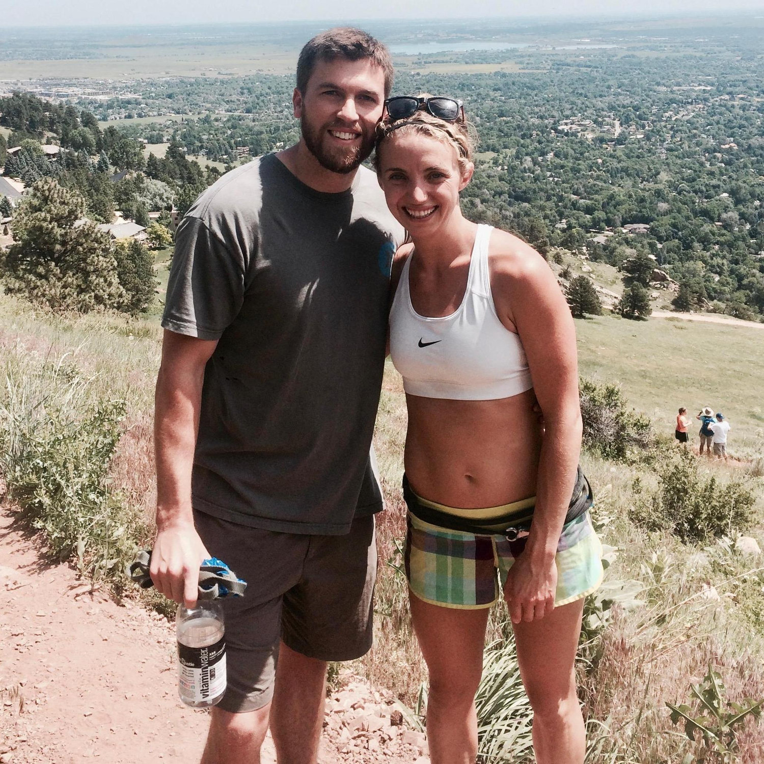 First date alone without Lucas supervising. Sanitas Trail in Boulder, Colorado. June, 2015.