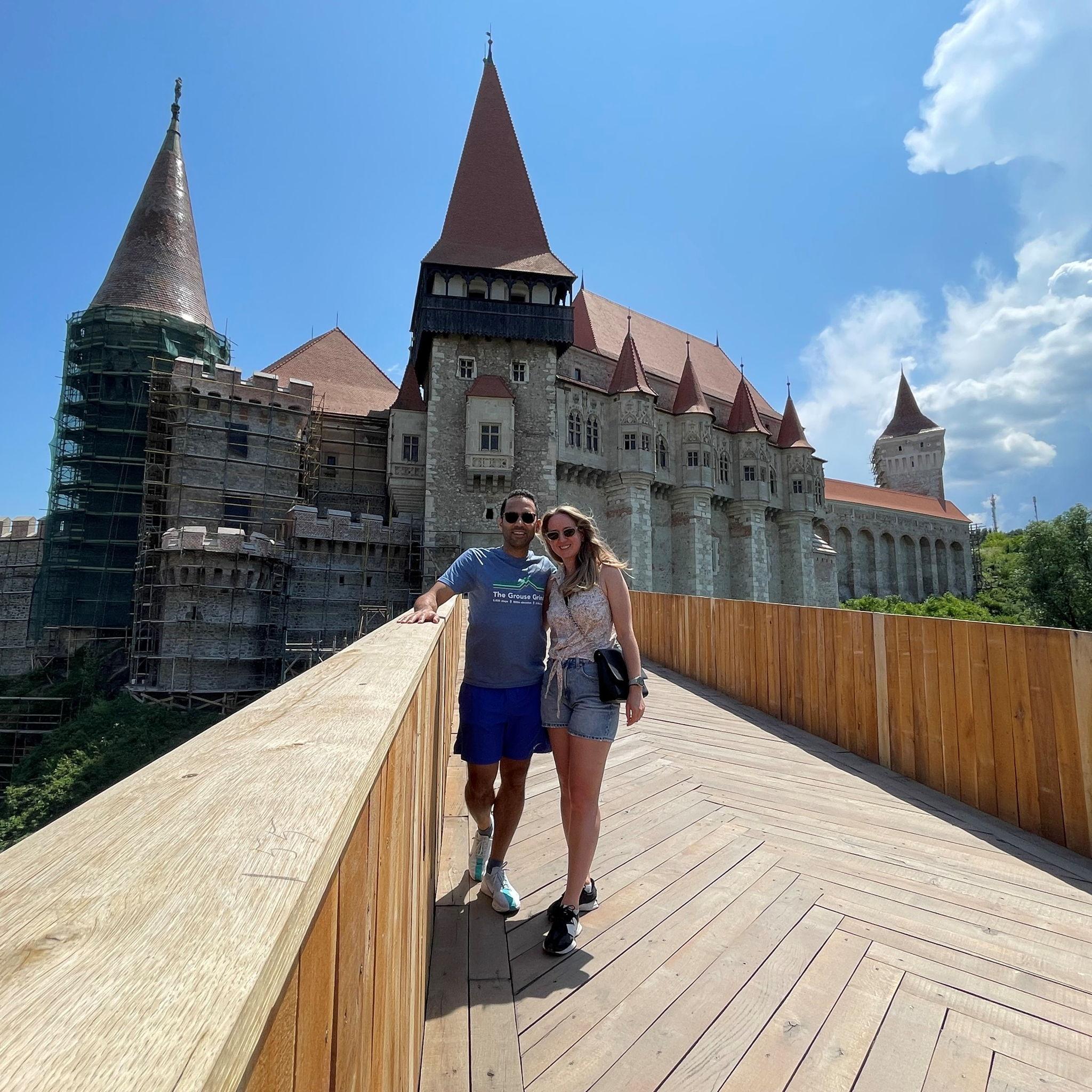 ....the greatest castle in the world ! Corvin castle (close to Alina's hometown)!....