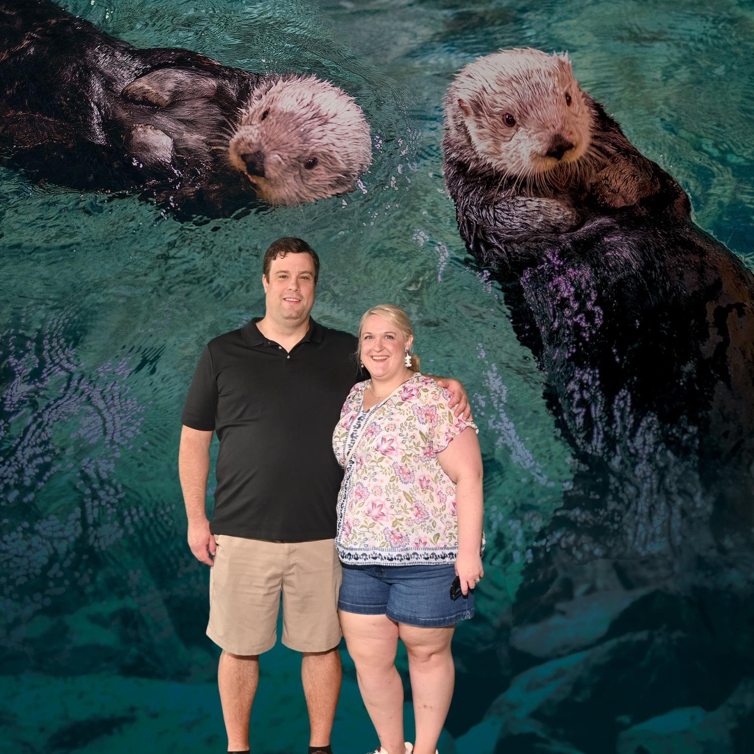 The sea otter experience at the Georgia Aquarium