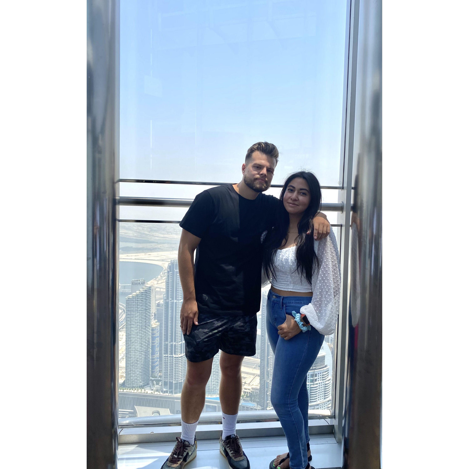 First international trip, Dubai!