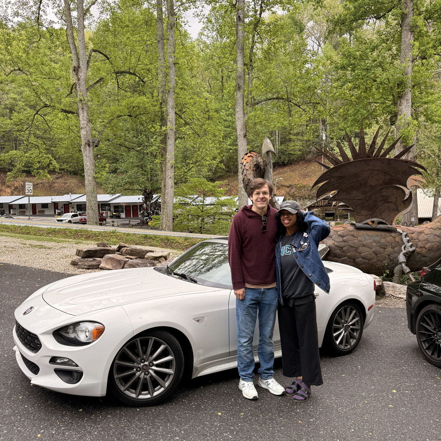 Gabby and Jordan's 2nd trip to Tail of the Dragon. 318 curves in 11 miles.