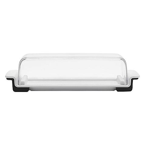 OXO Good Grips® 2-Piece Plastic Butter Dish in White