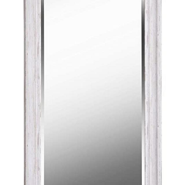 Kenroy Home 60351 Warren Home Décor, Floor 65 x 31 Inch, Distressed White Wood Finish