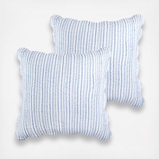 Martha Stripe Euro Sham, Set of 2