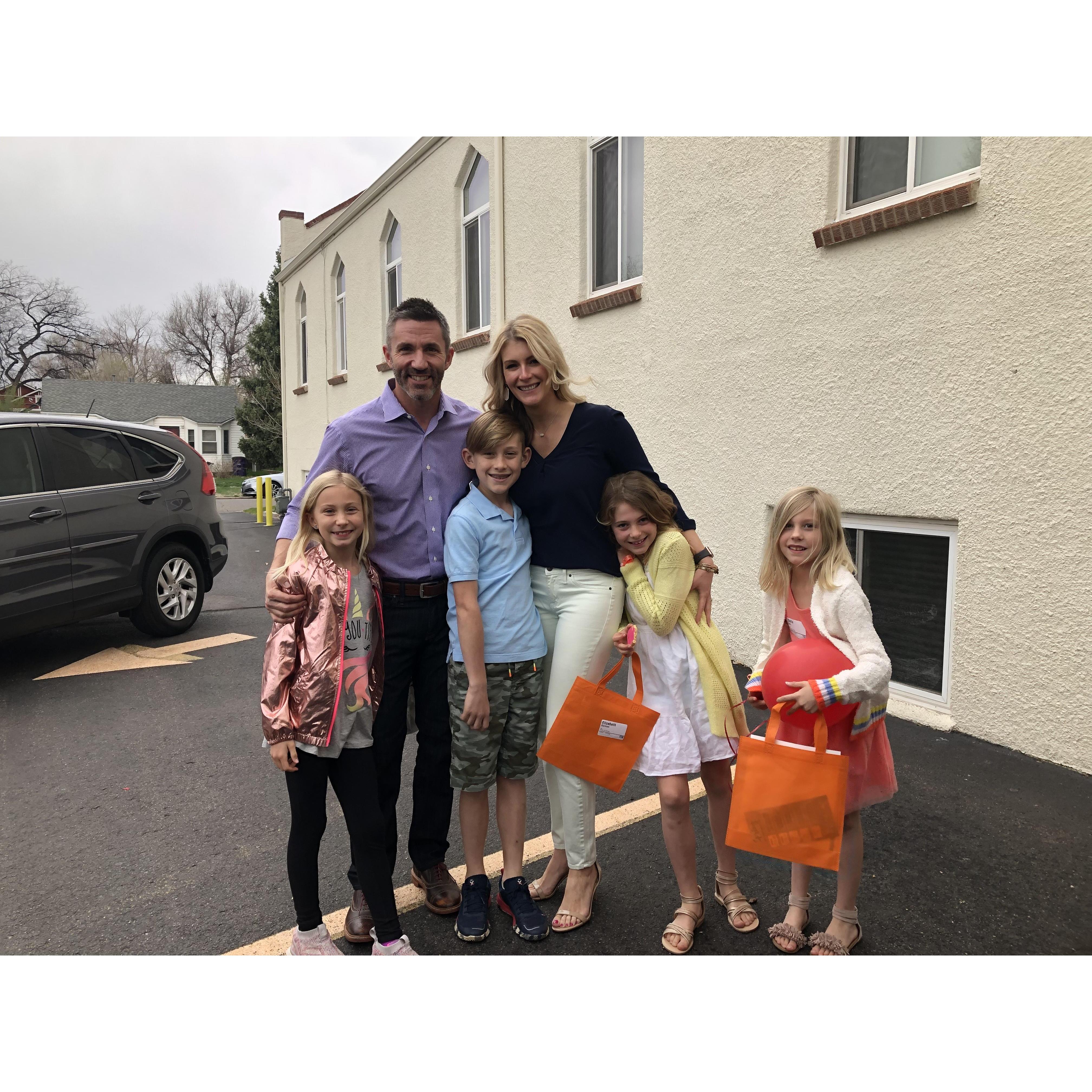 First Easter together as a family
