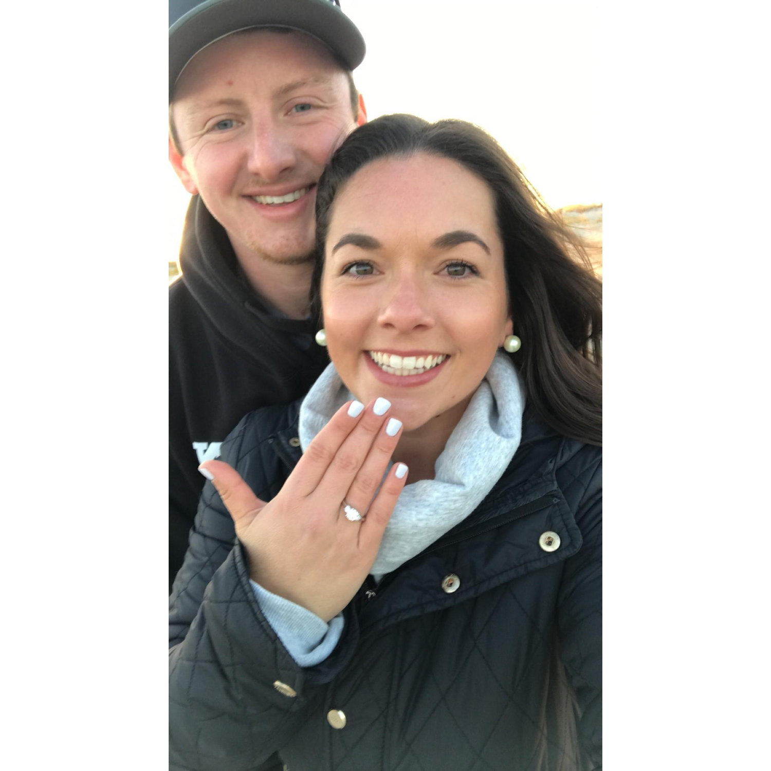 November 14, 2020 at Crane Beach where Ryan proposed