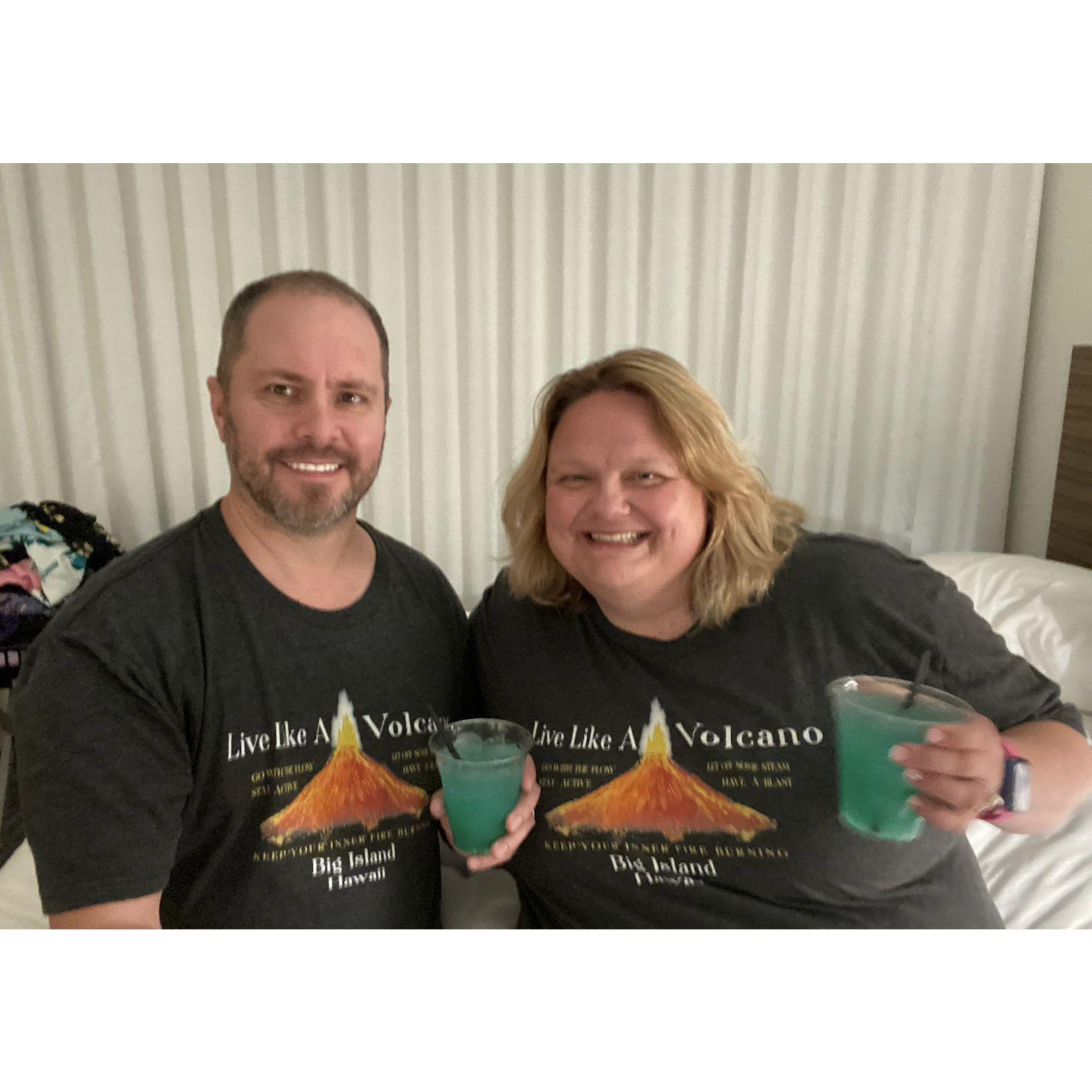 Hawaii March 2022 - yep matching shirts