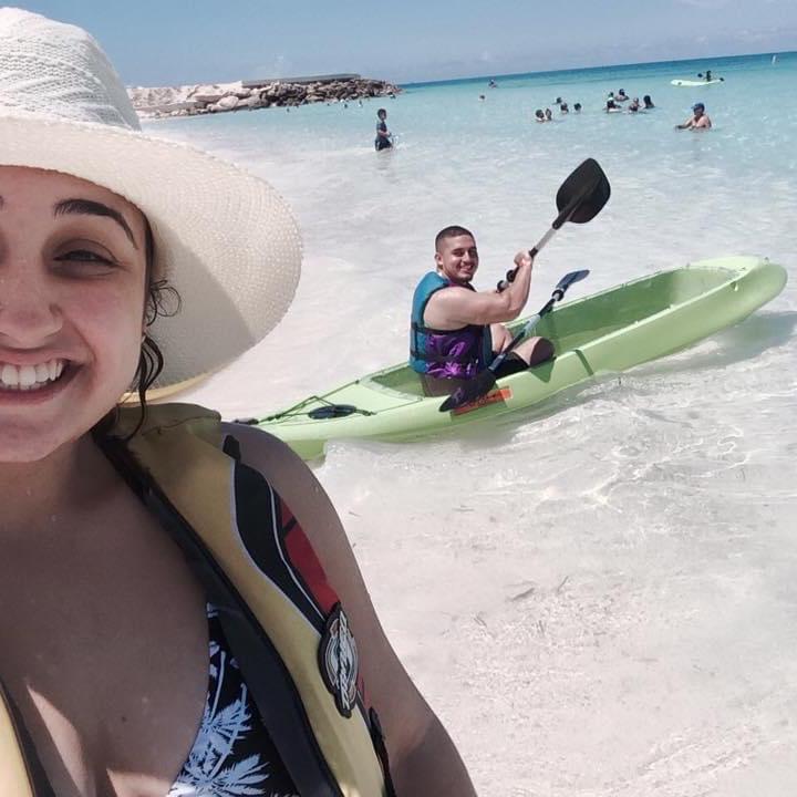 First cruise vacation together to Bimini Bahamas in 2015