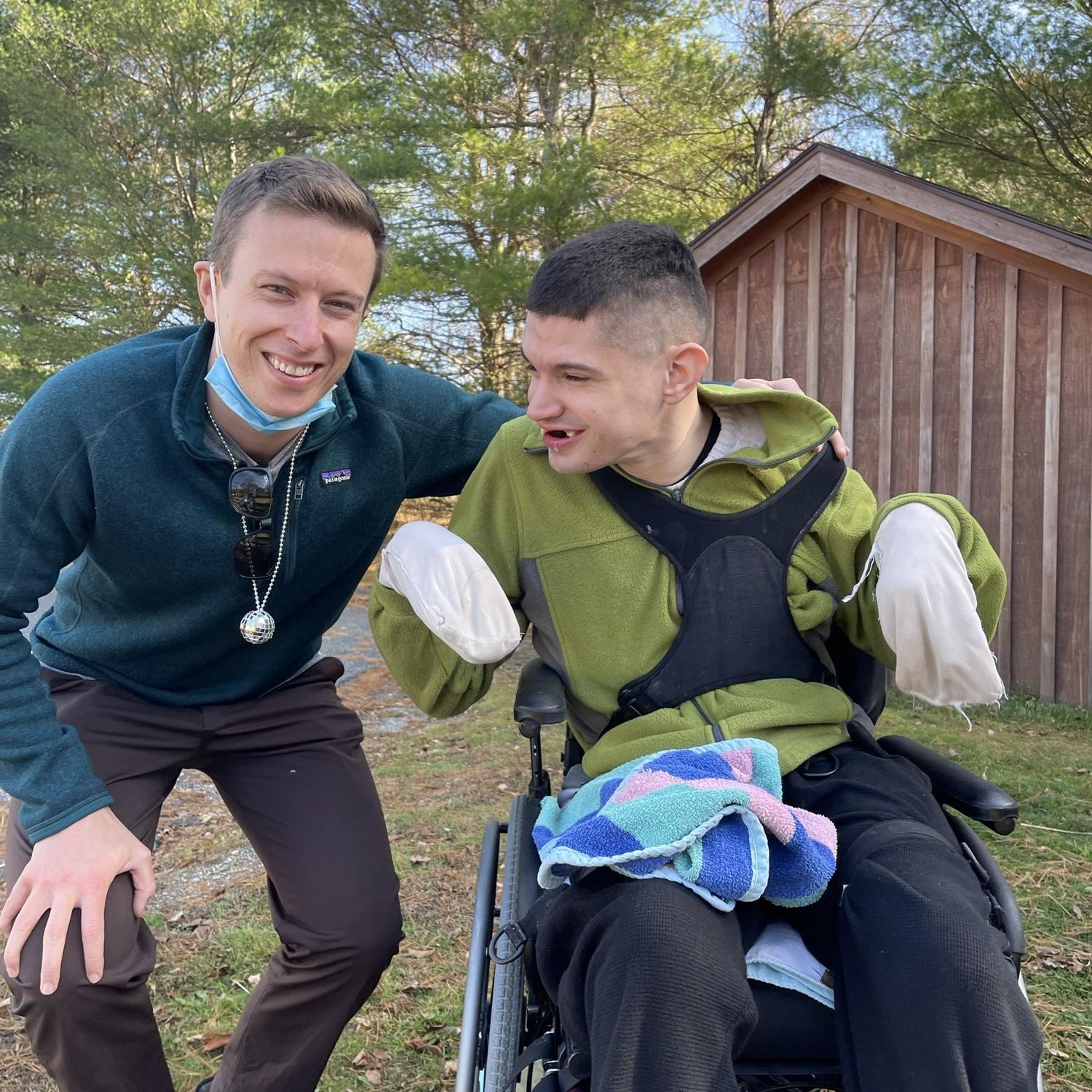Matt meeting Peter ❤️