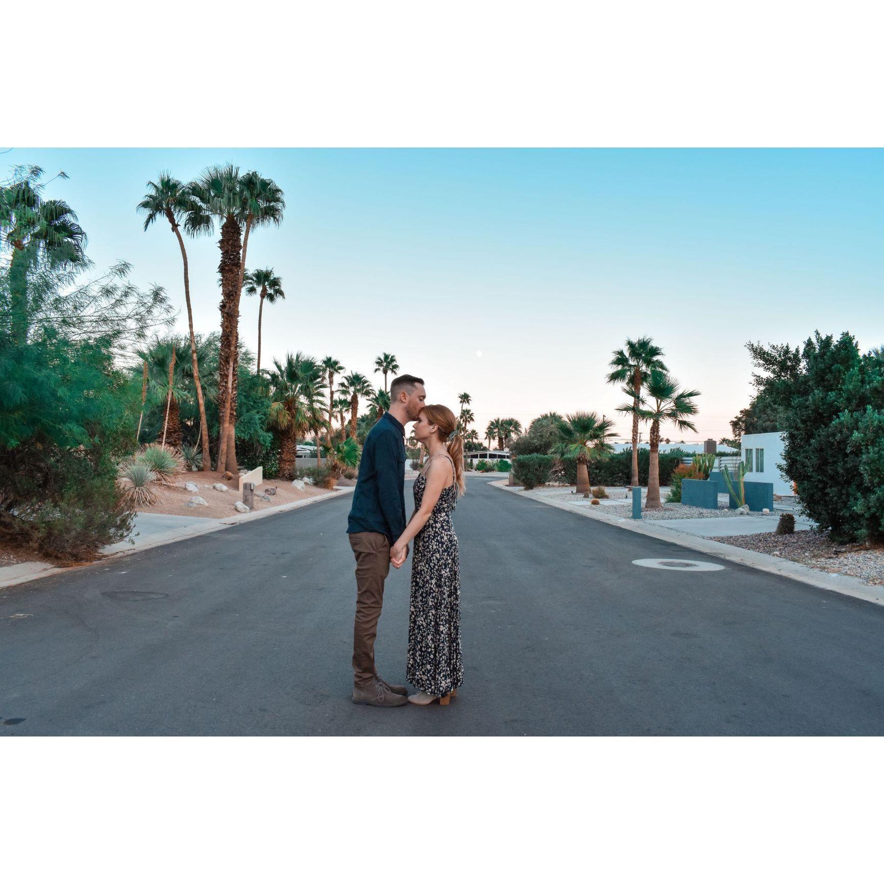 Palm Springs Engagement Photos 11/9/19