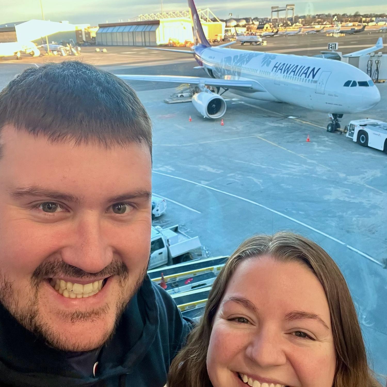 Off to Maui! (or so we thought) Boston 2025