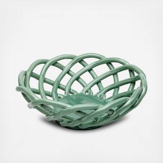 Ceramic Round Basket